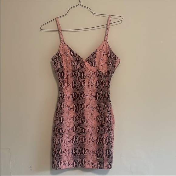 Revolve superdown kristie denim snake dress - Picture 5 of 9
